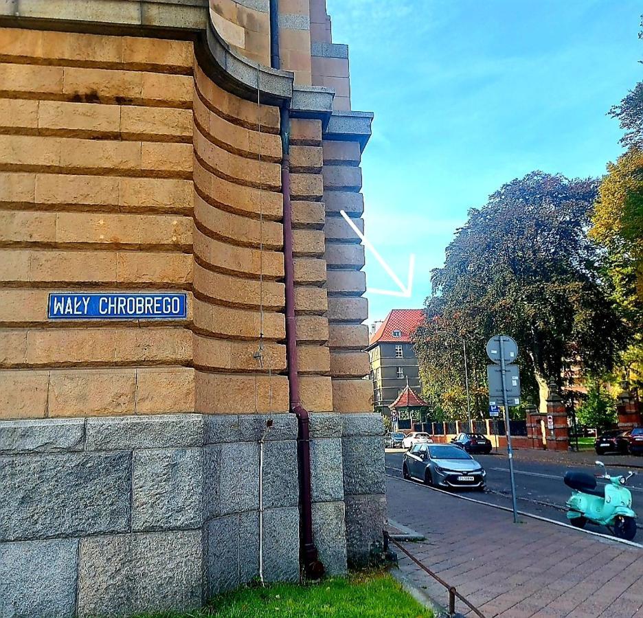 Apartament W Kamienicy W Sercu Miasta Szczecin Waly Chrobrego Kültér fotó
